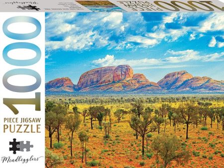 1000 Piece Jigsaw Puzzle: Uluru-Kata Tjuta National Park Cheap