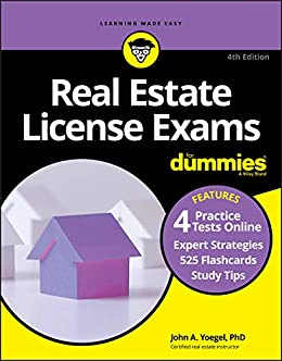 Real Estate License Exams For Dummies, 4th Edition Fashion