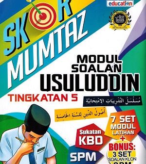 SKOR MUMTAZ MODUL SOALAN USULUDDIN TINGKATAN 5 on Sale