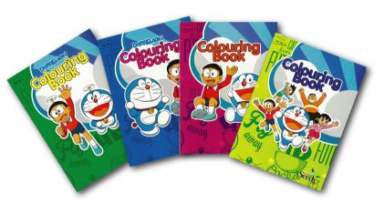 Doraemon Colouring Books (B5) Fashion