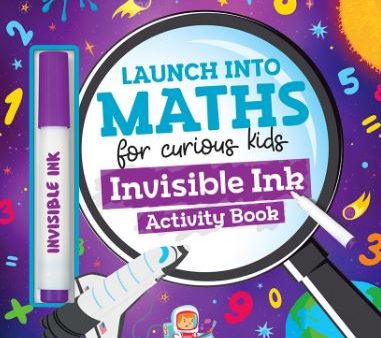 INKredibles: Launch into Maths Invisible Ink Activity Book Hot on Sale