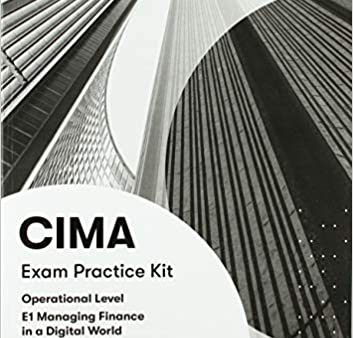 CIMA 2020-21 E1 EXAM PRACTICE KITS Online