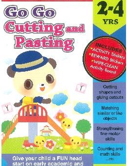 GO GO SERIES: CUTTING AND PASTING 2-4 YEARS For Discount