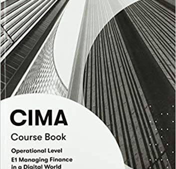 CIMA 2020-21 E1 STUDY TEXT Fashion