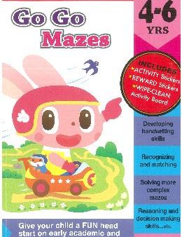 GO GO SERIES: MAZES 4-6 YEARS Online Sale