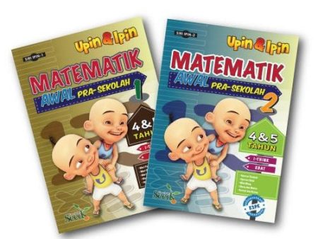 Siri Upin Ipin - Matematik Awal Prasekolah 4 & 5 Tahun (A5) Cheap