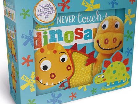 Never Touch a Dinosaur! Book and Toy Boxed Set Cheap