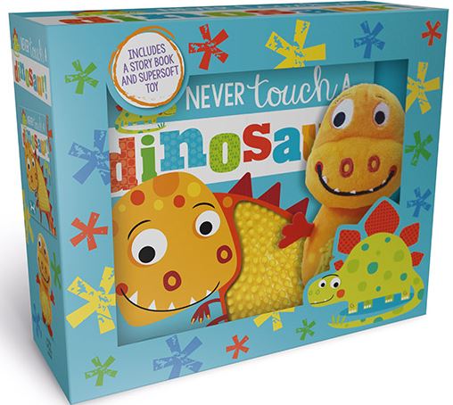 Never Touch a Dinosaur! Book and Toy Boxed Set Cheap