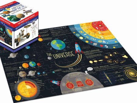 100 PC CUBE JIGSAW-SPACE For Discount