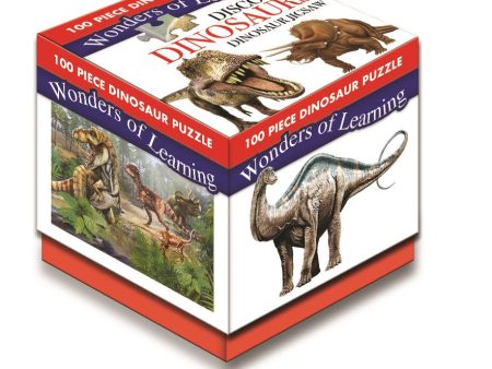 100 PC CUBE JIGSAW-DINOSAUR Online now