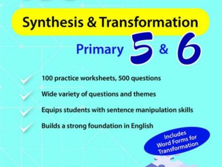 100 English Worksheets Primary 5 & 6: Synthesis and Transformation on Sale